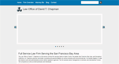 Desktop Screenshot of davidchapmanlaw.com